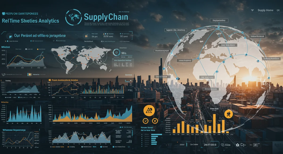 Real-time supply chain analytics dashboard for US operations