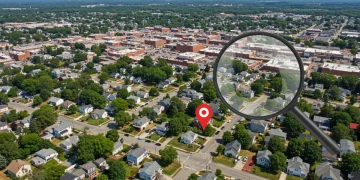 Vibrant U.S. town with hidden gem real estate potential and high rental yield