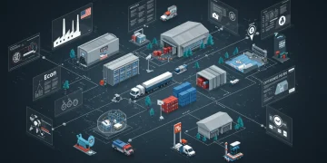 Optimized Made in USA supply chain network