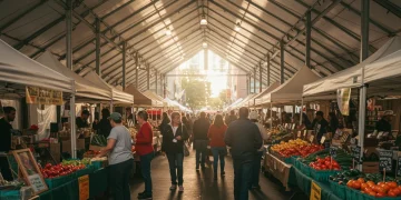 Unlocking Hidden Gems: 2026 Guide to US Local Experiences Vibrant local farmers market with diverse people enjoying authentic experiences